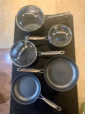 Cuisinart saucepans and skillets