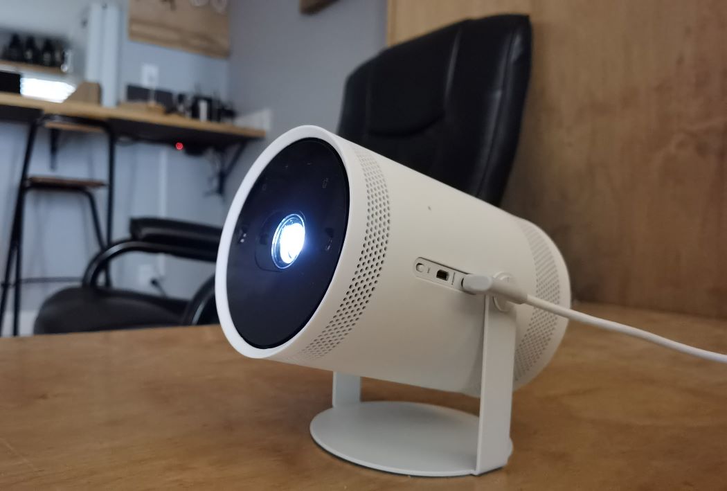 Samsung The Freestyle portable projector review Best Buy Blog