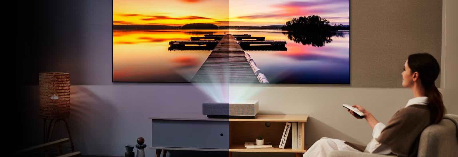 LG projector for small room