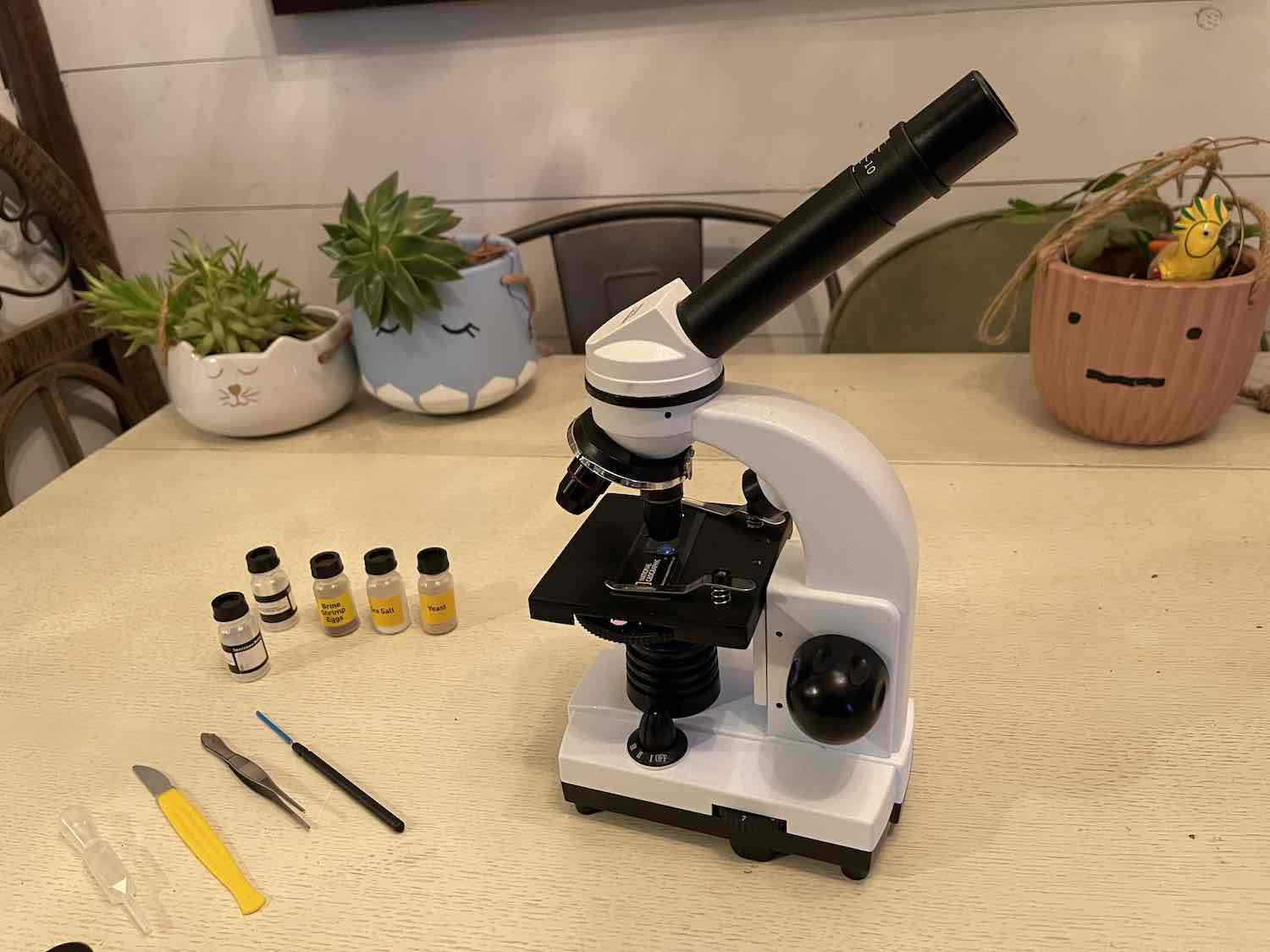 National Geographic microscope
