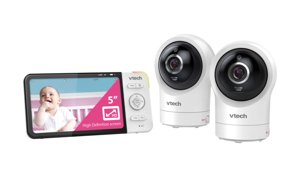 VTech baby monitor with two cameras