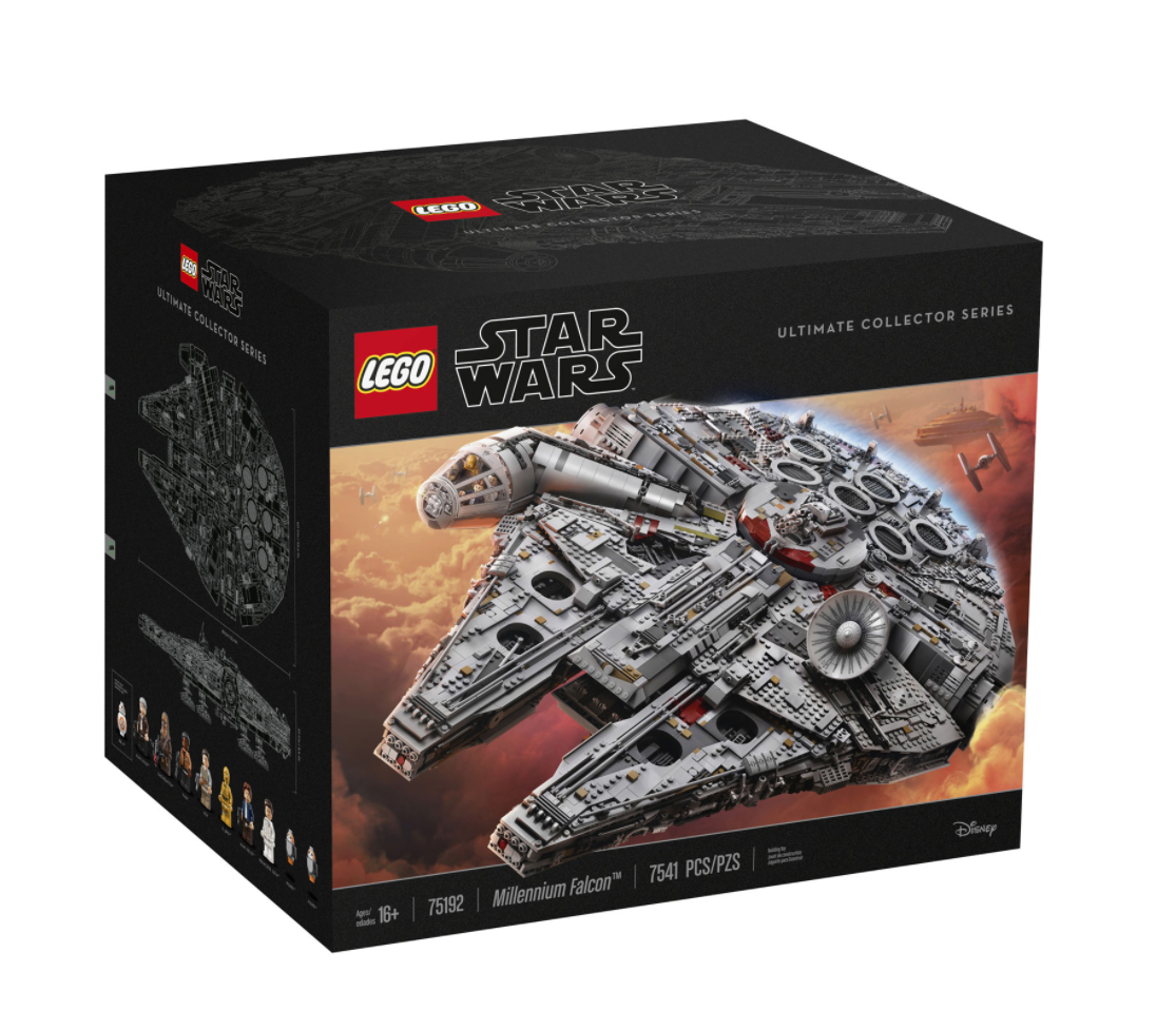 Star Wars Millennium Falcon Lego.