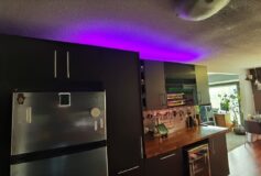 Cync Smart LED Strip Light - Installed