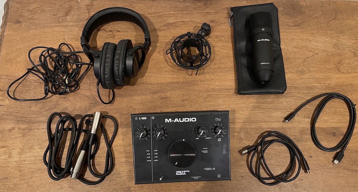 Everything in the M-Audio Studio Pro