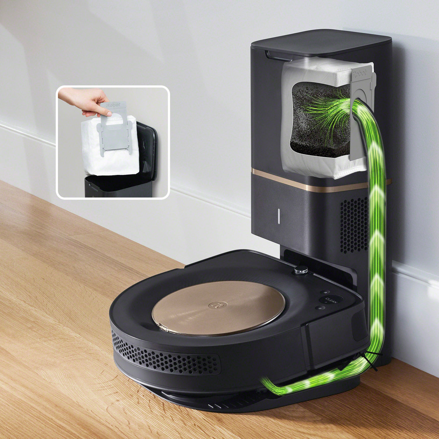 iRobot Roomba s9+ Wi-Fi Connected Self-Empty Robot Vacuum