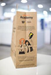 Geek Squad Academy paper bag 2