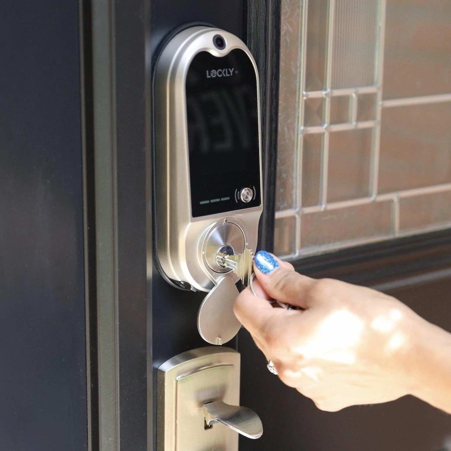 Lockly smart lock and doorbell