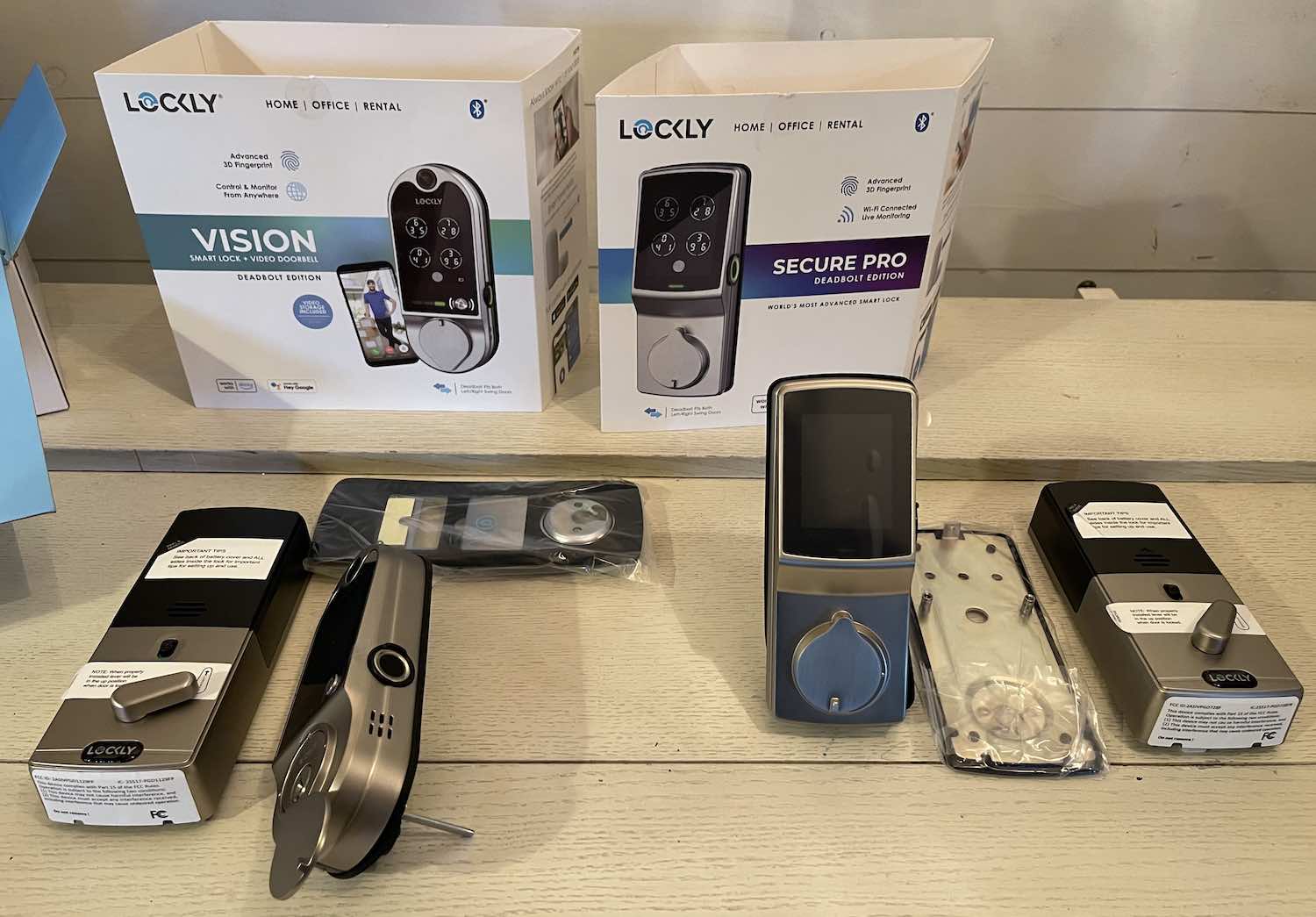 Lockly Secure pro and Lockly Vision Review