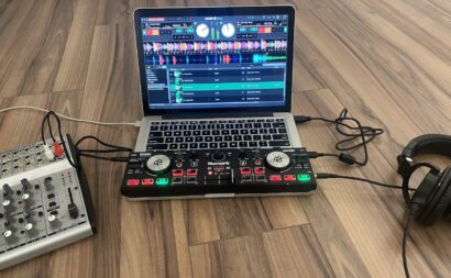 complete setup of the DJ2GO2