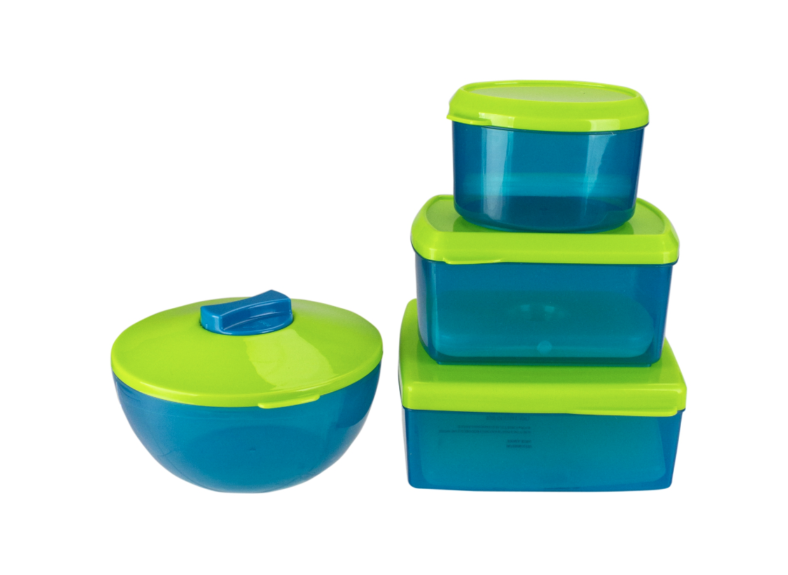 A set of food storage containers