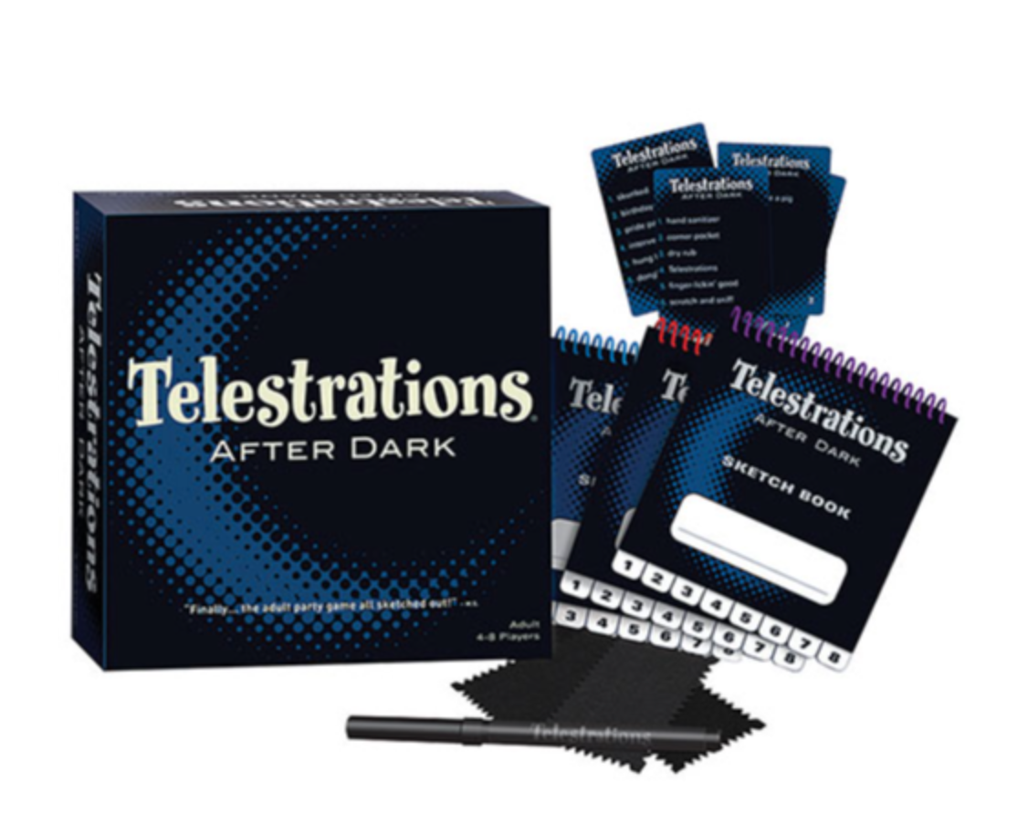 Telestrations After Dark board game