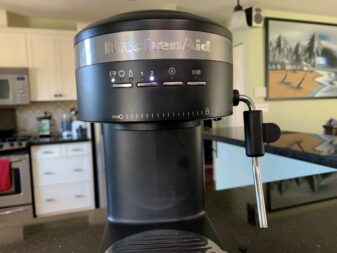 KitchenAid Espresso Machine srceen