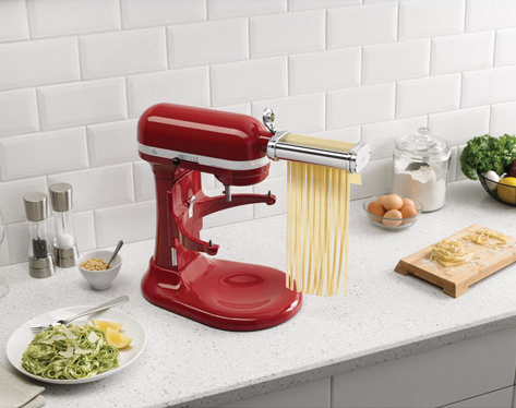 KitchenAid pasta roller and cutter