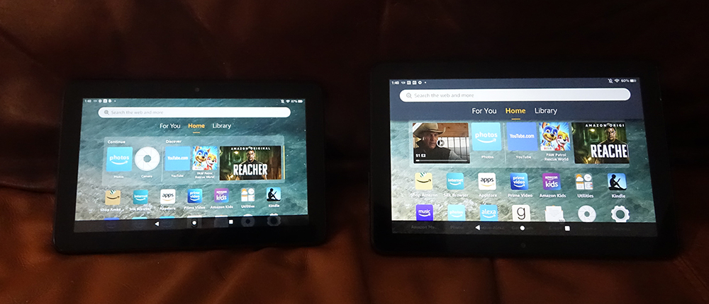 Amazon Fire 7 and Fire HD 8 tablets