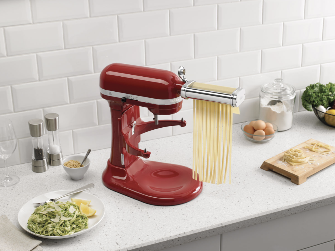 KitchenAid pasta roller and cutter set