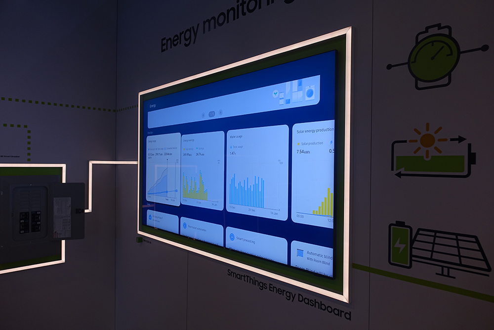 Энергосбережение Samsung SmartThings