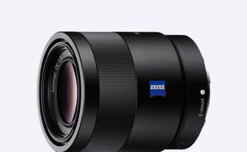 A photo of the Sony Sonnar T FE 55mm F1.8 ZA