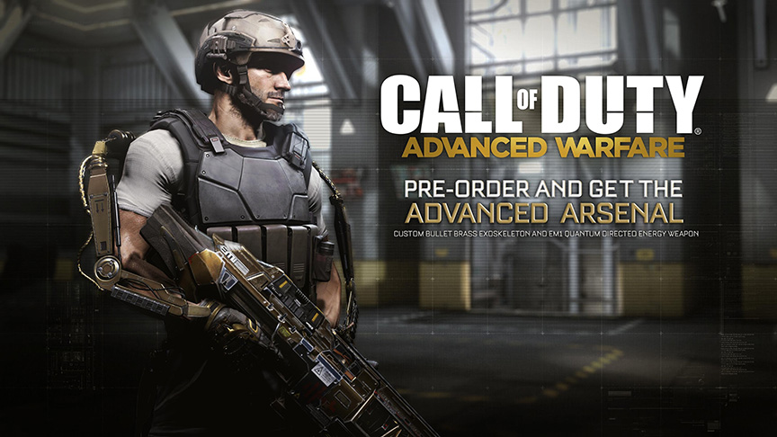 If you pre-order Call of Duty: Advanced Warfare you can play a day early