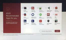 ASUS recommended apps