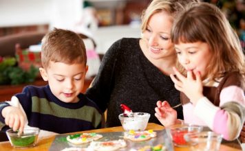 Baking with kids