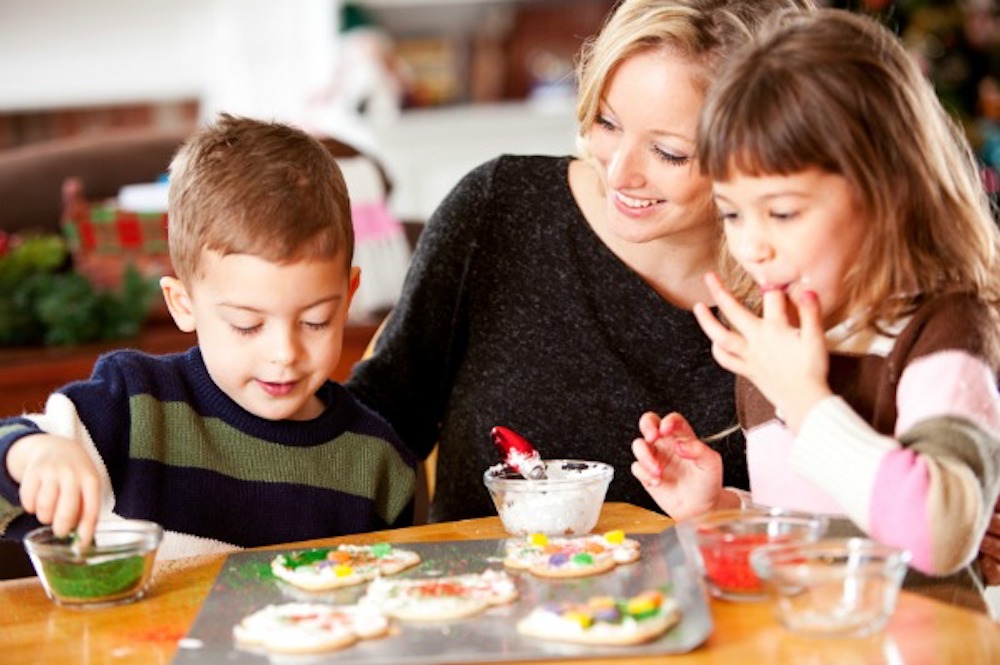 Baking with kids