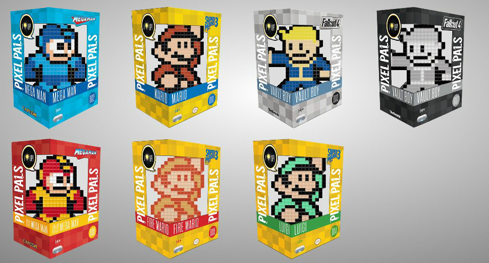 PDP Pixel Pals Nintendo Super Mario Bros 001 Mario - Game Games