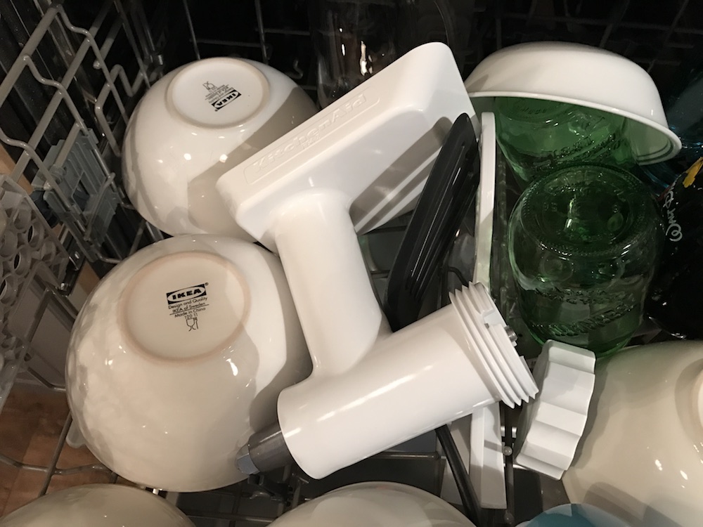 Cleaning KitchenAid Food Grinder Attachment