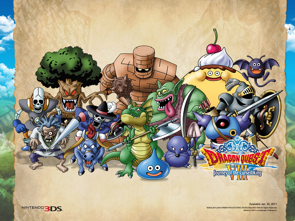 Dragon Quest Viii Journey Of The Cursed King For Nintendo 3ds