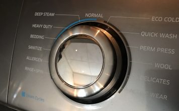 steam washing machine function