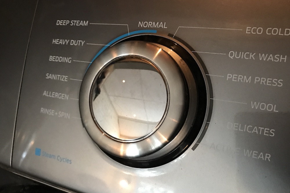 steam washing machine function