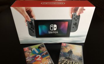 Nintendo Switch unboxing