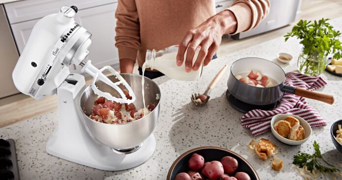 Using KitchenAid Stand Mixers for healthier meals