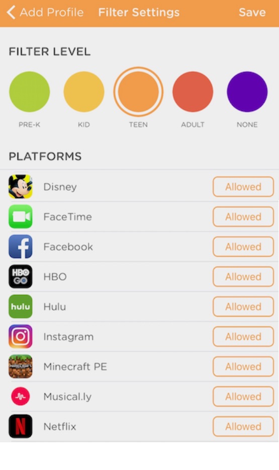 Circle with Disney app