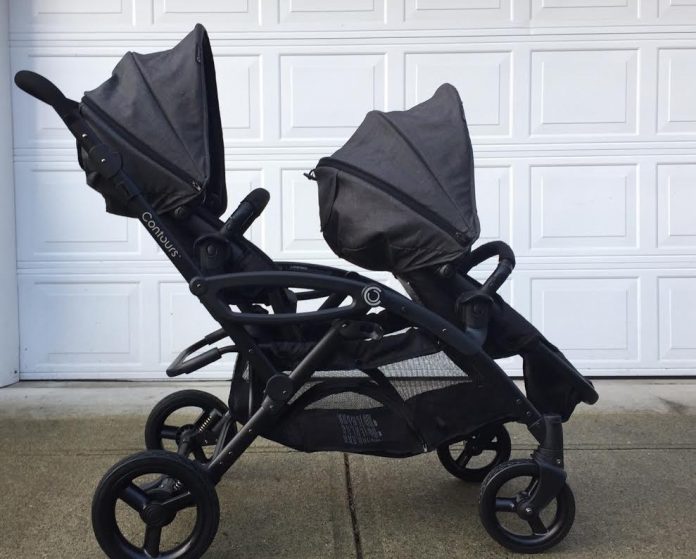 Contours tandem double stroller online