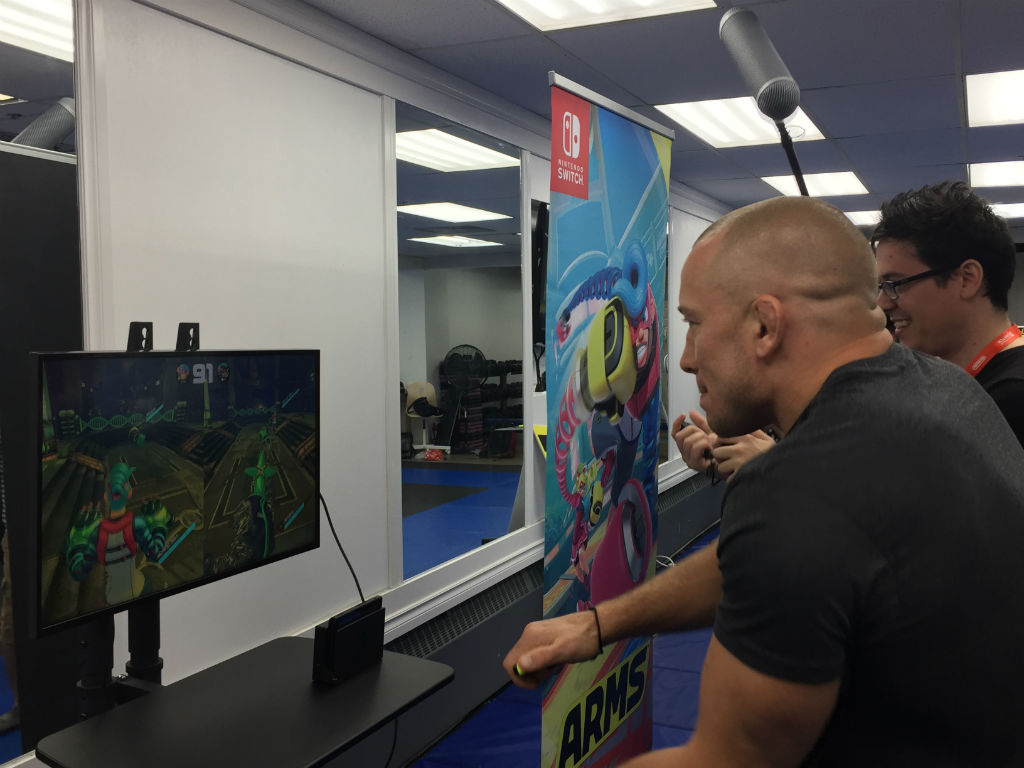 ARMS George St-Pierre Nintendo Switch