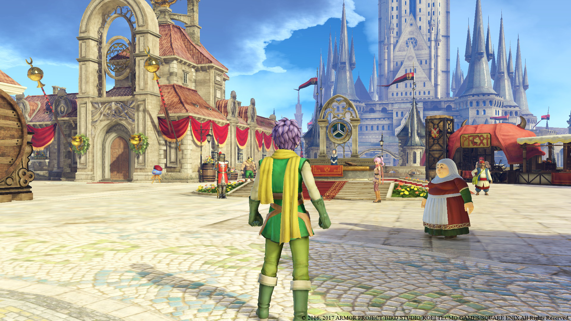 Dragon Quest Heroes II city