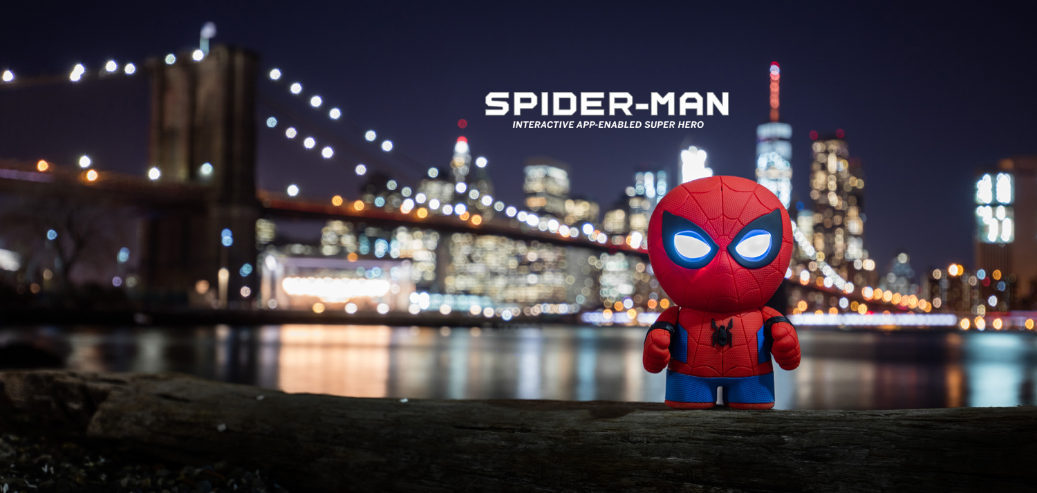 Spider-Man Interactive App Enabled Super Hero Overview
