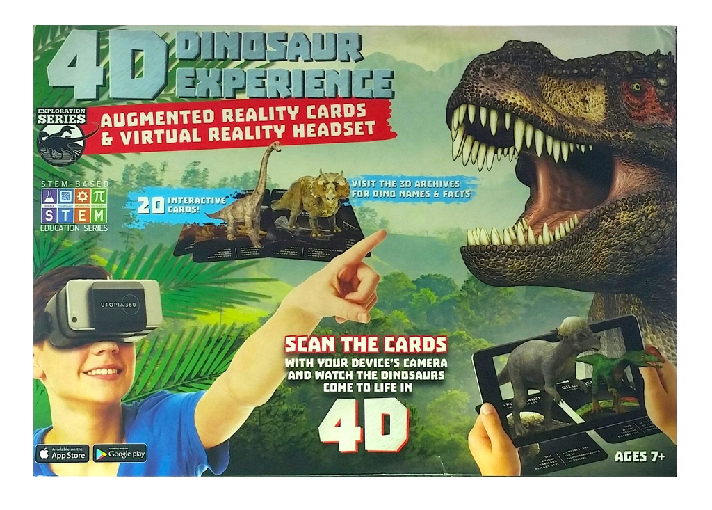 360 VR Google T-Rex Dinosaur Virtual Reality Experience 