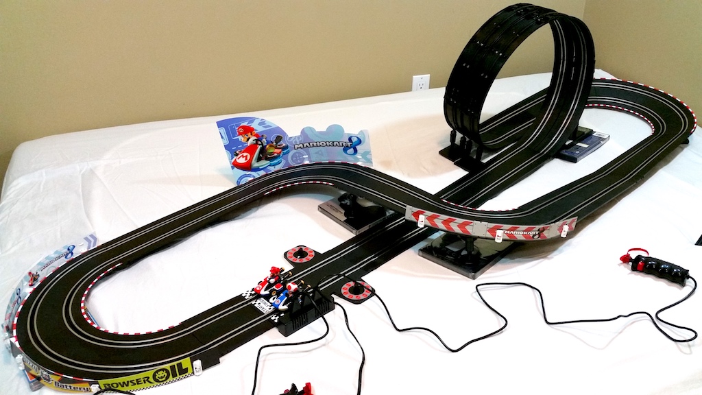 Carrera Go Mario Kart 8 and Cars race track blogger review 