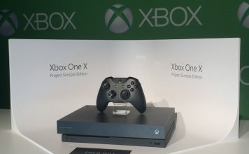 Xbox One X console