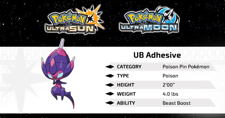 New Ultra Beasts in Ultra Sun and Moon