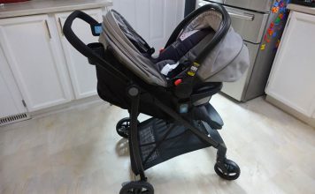 graco travel views car seat on stroller seat