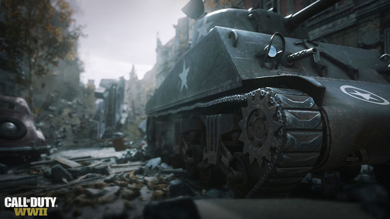 Call of Duty WWII tanks