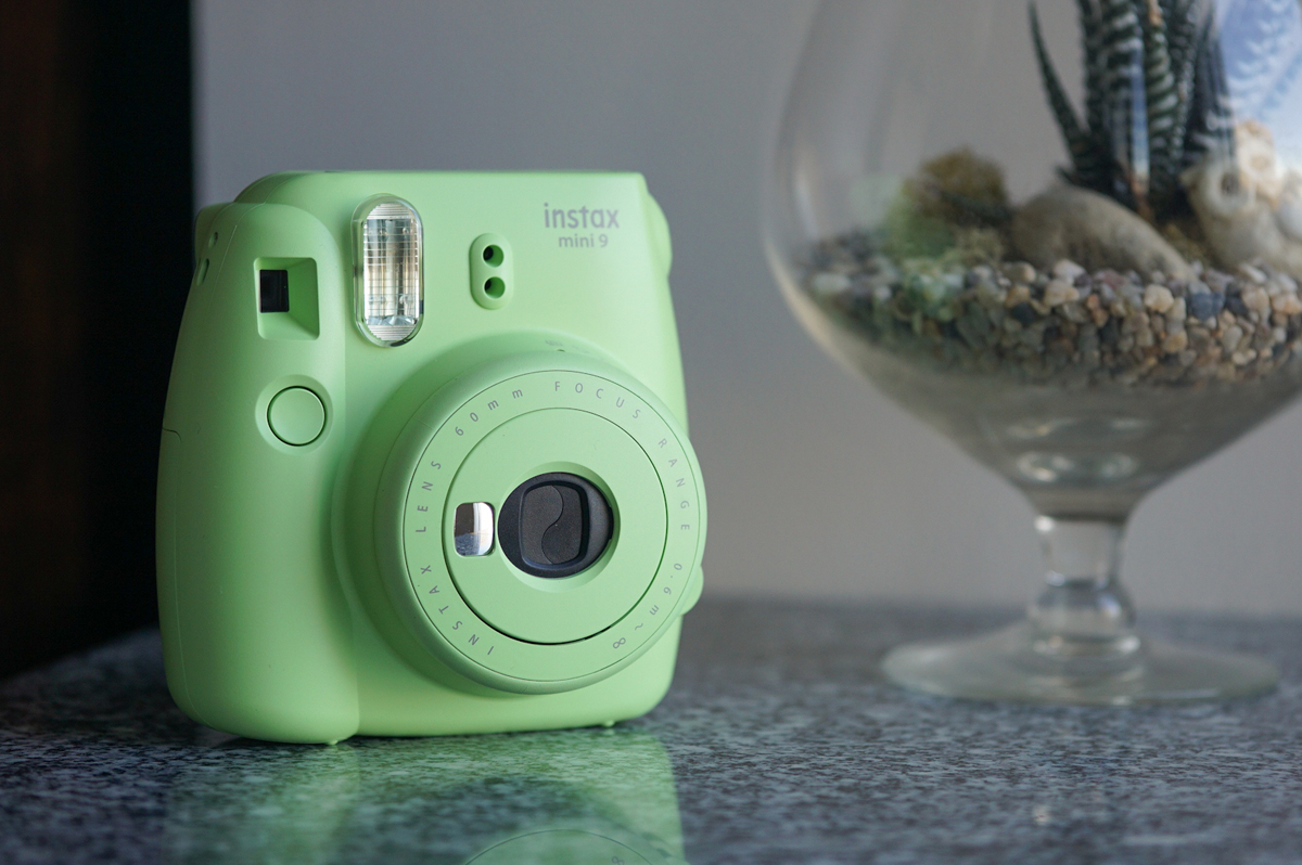 Cámara instantánea Fujifilm Instax Mini 9 lime green