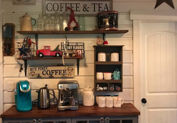 Holiday coffee bar