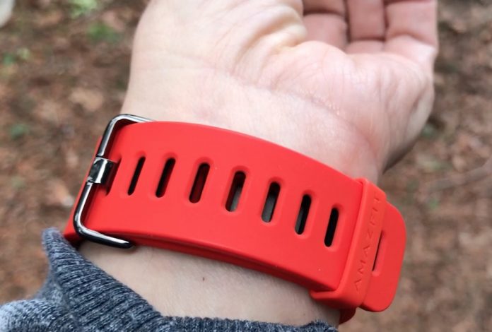 amazfit smartwatch for android and ios devices black