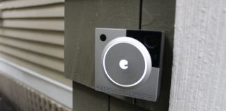 August Doorbell Cam Pro Installed