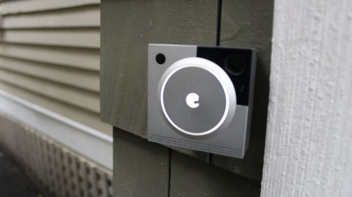 August Doorbell Cam Pro Installed