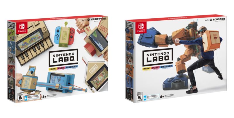 Nintendo Labo Variety and Robot Kit review