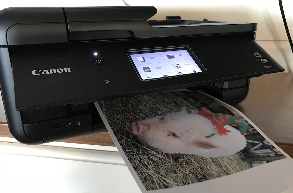 print colour canon pixma all-in-one printer